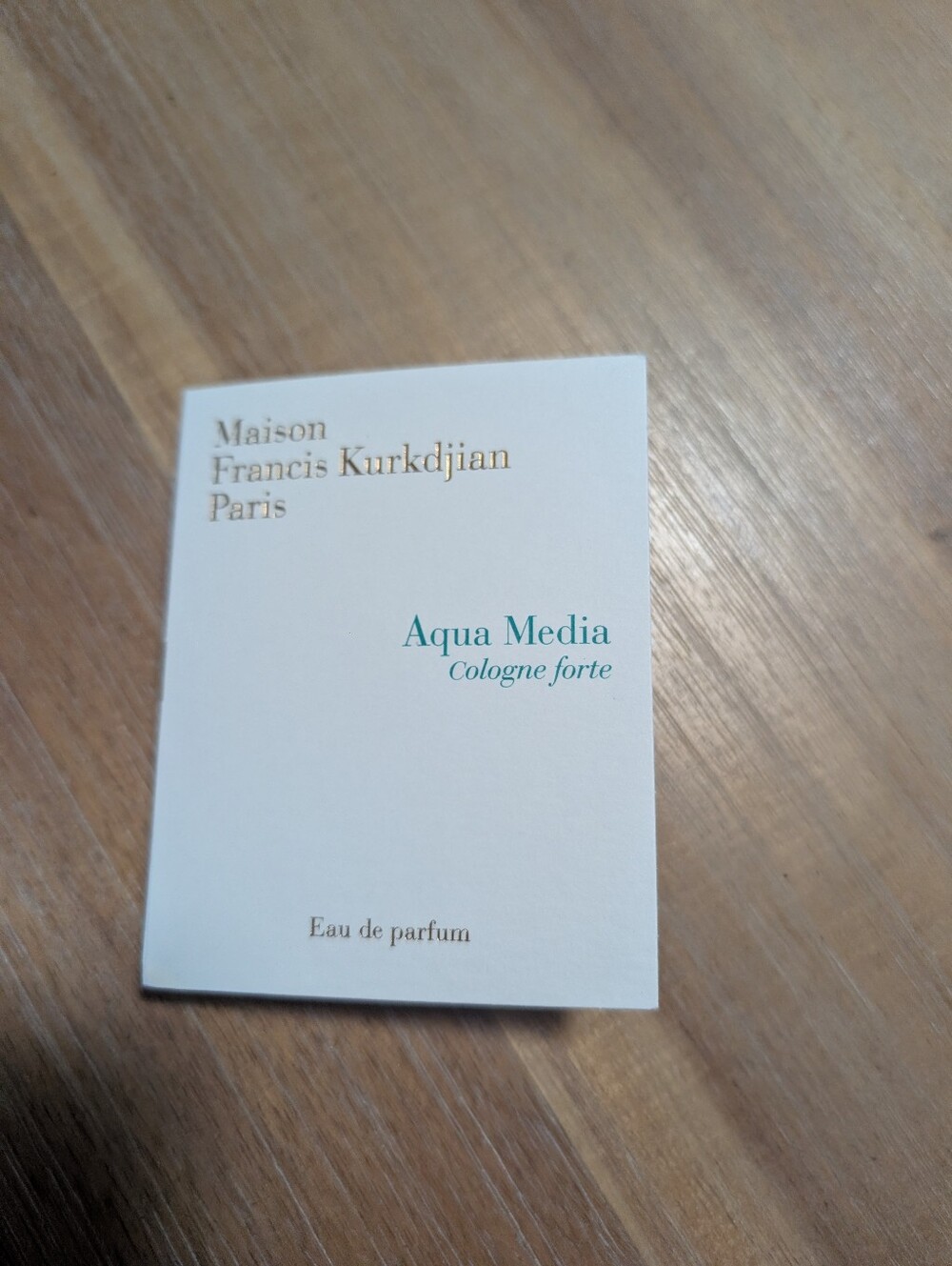 Maison Francis Kurkdjian Aqua Media Cologne Forte